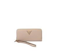 Guess laurel bg459146 ivory portafolglio donna cerniera portamonete