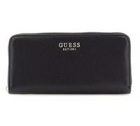 Guess Laurel Grande Portafoglio Donna Con Zip In Nero