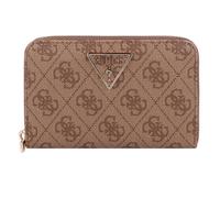 GUESS Laurel II SLG Medium Zip Around Wallet Latte Logo
