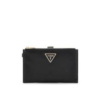 Guess Portafoglio Donna Laurel II Organizer a doppia zip Nero Taglia unica