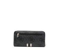 Guess Portafoglio donna Laurel II SLG Large con zip Grigio con logo