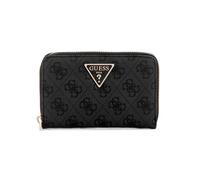 Guess Portafoglio donna Laurel II Zip-around 14,5 cm Nero