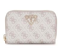 GUESS Laurel II SLG Medium Double Zip Wallet M Dark Taupe Logo