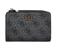 Guess Portafoglio Laurel II con cerniera e logo, colore carbone, taglia unica
