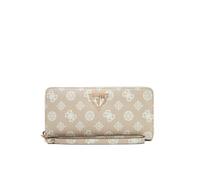 GUESS Laurel SLG Large Zip Around Wallet L Sand Logo