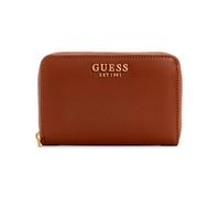 PORTAFOGLIO DONNA GUESS laurel portafoglio ziparound piccolo COGNAC ND scelta=P