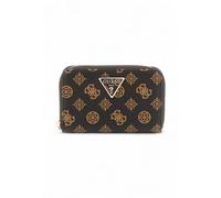 Guess - Laurel SLG Portafoglio Medio con Zip Around - - Accessories - Donna - Marrone - ONE SIZE