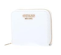 GUESS Laurel Slg Small Zip Around, Borsa Donna, Bianca, Taglia Unica