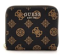 Guess Laurel Slg Small Zip Around Marrone Mocha Logo Taglia Unica