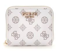 PORTAFOGLIO DONNA GUESS laurel portafoglio ziparound piccolo WHITE LOGO ND scel