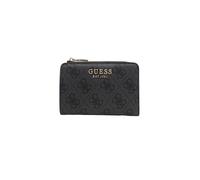 GUESS Laurel Zip Around Card Case Coal Logo