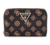 GUESS borsa Laurel Zip Around Wallet M Mocha Logo