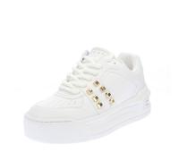 Guess Lemstud - Sneakers Con Suola Oversize Bianco - Taglia 37 [23.4cm] Scarpe