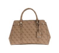 Guess - Leona Logo Handbag - - Bags - Donna - Beige - ONE SIZE