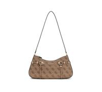 GUESS Leona Logo Shoulder Bag LTL - LATTE LOGO One Size