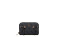 Guess - Leona Logo Slg Med Zip Around - - Accessories - Donna - Grigio - ONE SIZE