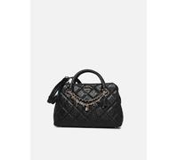 Guess - Libby 2 Comp Satchel Nero - Borse T.U Nero