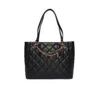 GUESS borsa a tracolla borsa shopper Libby Noel Tote Black nero