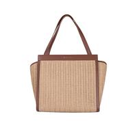 GUESS Lisa Woven Tote Bag Cognac Taglia: OS | Borsa di tela Outlet | Donna |