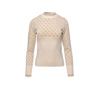 GUESS Lise 4G LS Sweater FN3J - Pearl Oyster Desert Small