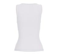 Guess, ,Tops ,Donna ,Bianco ,M Canotta Girocollo Senza Maniche