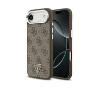 GUESS Logo triangolare 4G MagSafe 3666339517601 CUSTODIA PER SMARTPHONE per Apple Universale, Marrone