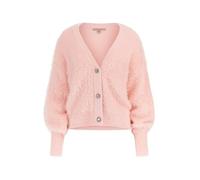 GUESS Long Sleeve Keyla Cardigan Sweater Pullover, Rosa (Pretty Pink), L Donna