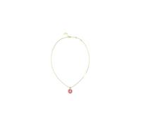 GUESS Love JUBN04077JWYGFCT/U Collier pour Femme en Acier inoxydable, Sans Pierre précieuse dorée, Unitalla, Acier inoxydable, Sans Pierre précieuse