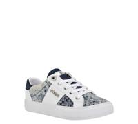 GUESS Loven, Scarpe da Ginnastica Donna, Bianco Blu 171, 37 EU