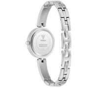 Guess Lovey GW0655L4 - Orologio da polso analogico al quarzo, in acciaio inox, 27 mm, cinturino in acciaio inox, argento, 3 bar, colore: blu