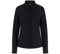 GUESS LS Cate Shirt Camicia con Bottoni, Nero, XL Donna