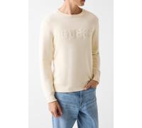GUESS Ls Cn 3d Logo Quicksand Taglia: M | Maglioni a maglia Outlet | Uomo