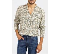 GUESS Ls Eco Rayon Paisley Paisley Floral Taglia: M | Camicie Casual Outlet | Uomo |