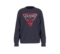 Guess LS Fleece_Core Felpe Manica Lunga Blu Smart Blue 3