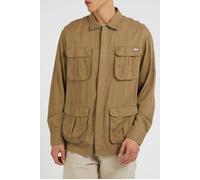 GUESS Ls Fluid Safari Shac Khaki Way Taglia: XS | Giacche leggere Outlet | Uomo | Marrone