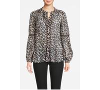 GUESS Ls Josette Top Leo Golden Touch Taglia: L | Cappotti Outlet | Donna | Giallo