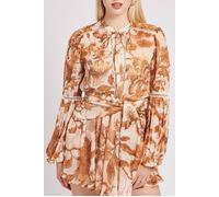GUESS Ls Josette Top Porcelain Floral Pri Taglia: S | Cappotti Outlet | Donna |