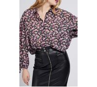 GUESS Ls Marisa Shirt Lovely Roses Black M Lovely Roses Black M Taglia: XS | Cappotti Outlet | Donna | Nero