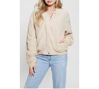GUESS Ls Odessa Flight Jacket Calm Sands Multi Taglia: M | Giacche Outlet | Donna | Marrone