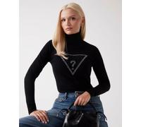 Guess Ls Tn Melanie Triangle Logo Sw Jet Black Donna W5BR39Z2NQ2-JBLK