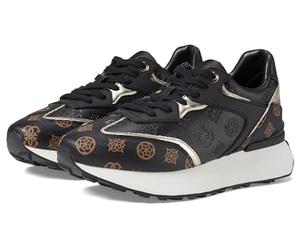 Guess Luchia, Scarpe da Ginnastica Bambine e Ragazze, Multicolore, Nero, 36 EU
