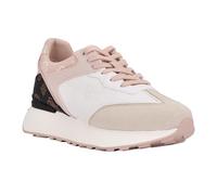 GUESS Luchia, Scarpe da Ginnastica Donna, Bianco Marrone 142, 41 EU