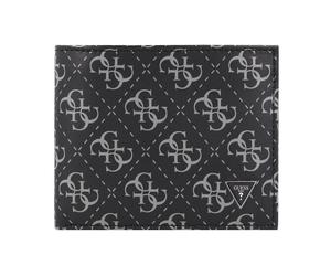 Guess Madrid Portafoglio Protezione RFID Pelle 12 cm nero