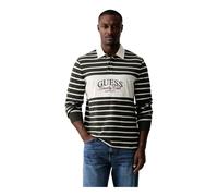 Guess - Maglia a Maniche Lunghe a Righe - - Tops - Uomo - Multicolore - 2XL