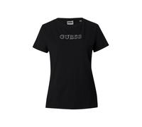 GUESS Maglietta 'Briana' nero / argento, Taglia XS