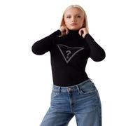 Guess Jeans Black Viscose Women Sweater - XL