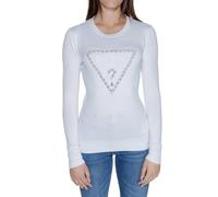 Guess Maglie Rylie Triangle Logo W4YR31 Z2NQ2 Bianco - 145240000008_XL