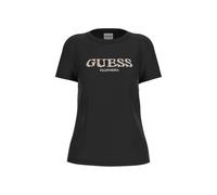 Guess Maglietta a maniche corte da donna Eco Giuditta, Nero corvino, L