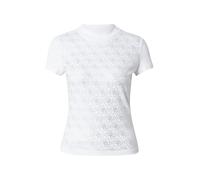 GUESS Maglietta argento / bianco Donna GUESS XS argento / bianco