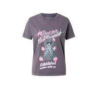 GUESS Maglietta 'BEAR' blu cielo / verde chiaro / rosa / nero Donna GUESS XS